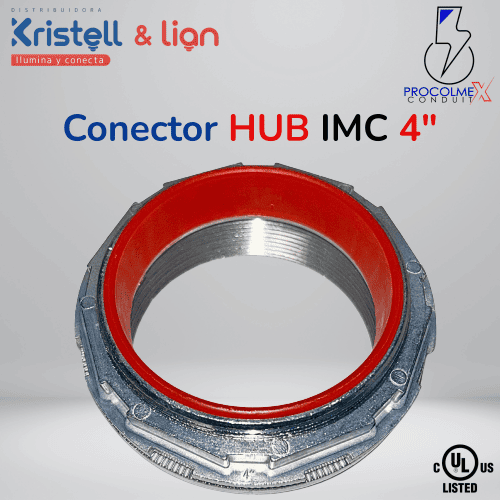 Conector HUB 4" IMC Colmex