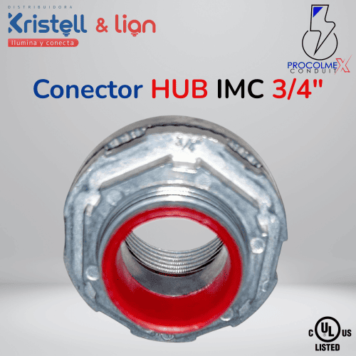 Conector HUB ¾" IMC Colmex