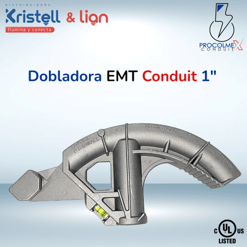 Dobladora EMT 1" COLMEX