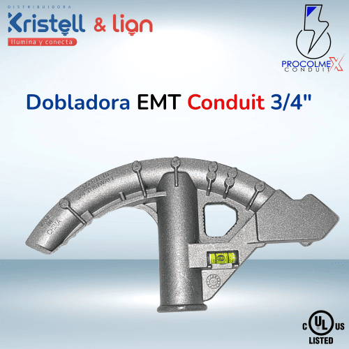 Dobladora EMT ¾" COLMEX