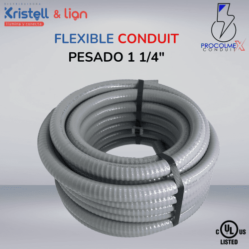 Flexible Conduit Pesado 1 ¼" Colmex