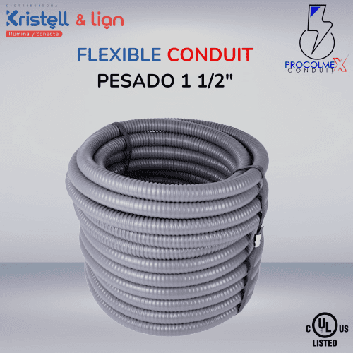 Flexible Conduit Pesado 1 ½" Colmex