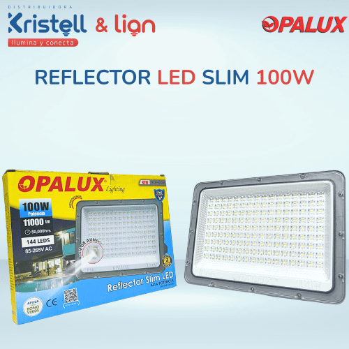Reflector LED 100W OPALUX Slim