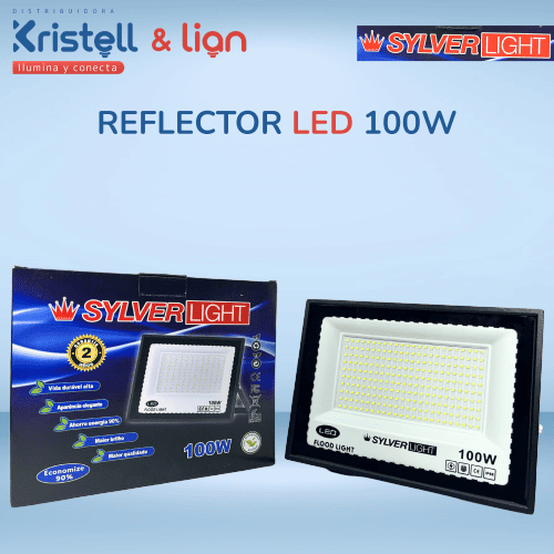 Reflector LED 100W Silver Light
